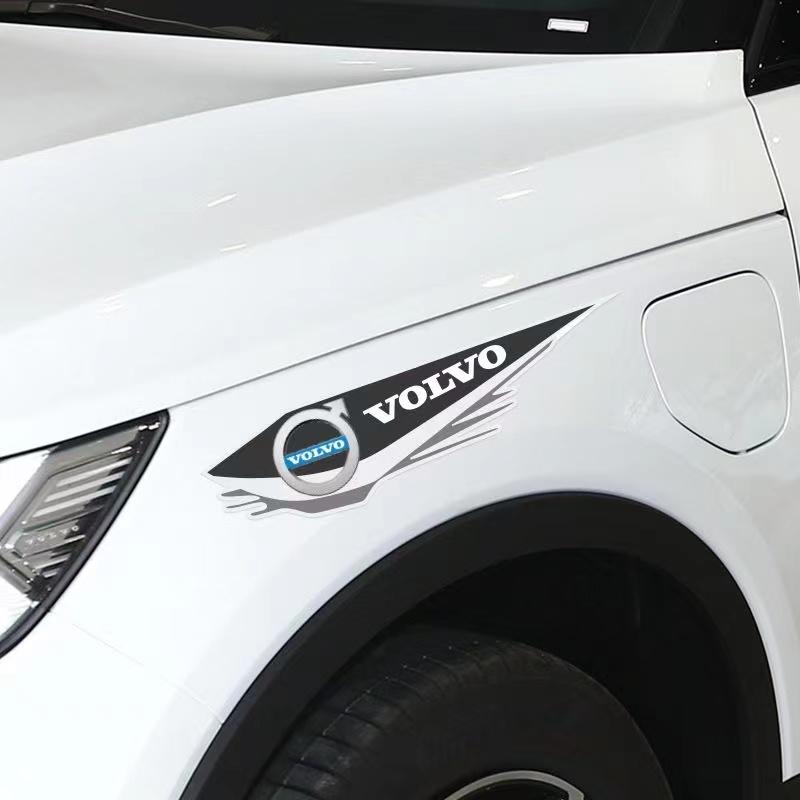4 pezzi adesivo antigraffio paraurti auto Volvo S60 XC60 S90 XC90 adesivo universale per auto adesivo decorativo antigraffio portiera auto.Consegna rapida