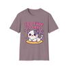 Unisex Softstyle T-Shirt Scottish Fold Kitten Funny Too Cute To Care Diva Cat