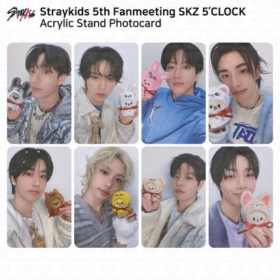 Stray Kids 5th Fanmeeting SKZ 5'CLOCK Official MD Acrylic Stand Photocard KPOP