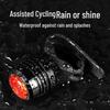 Rechargeable High-Brightness Bicycle Taillight and Headlight for Night Riding