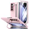 Business Lens Bracket Premium Film Integrated Case For Samsung Galaxy Z Fold 7 6 5 4 3 With Pen Slot Holder Anti-Drop Hard Cover