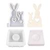 Easter Theme Candle Holder Molds with Base for Making Candle Holder Tealight Holder Decorations