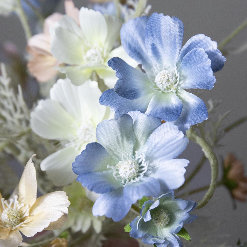 Artificial Single Stem Cosmos Flower Decoration for Home, Weddings, and Photography