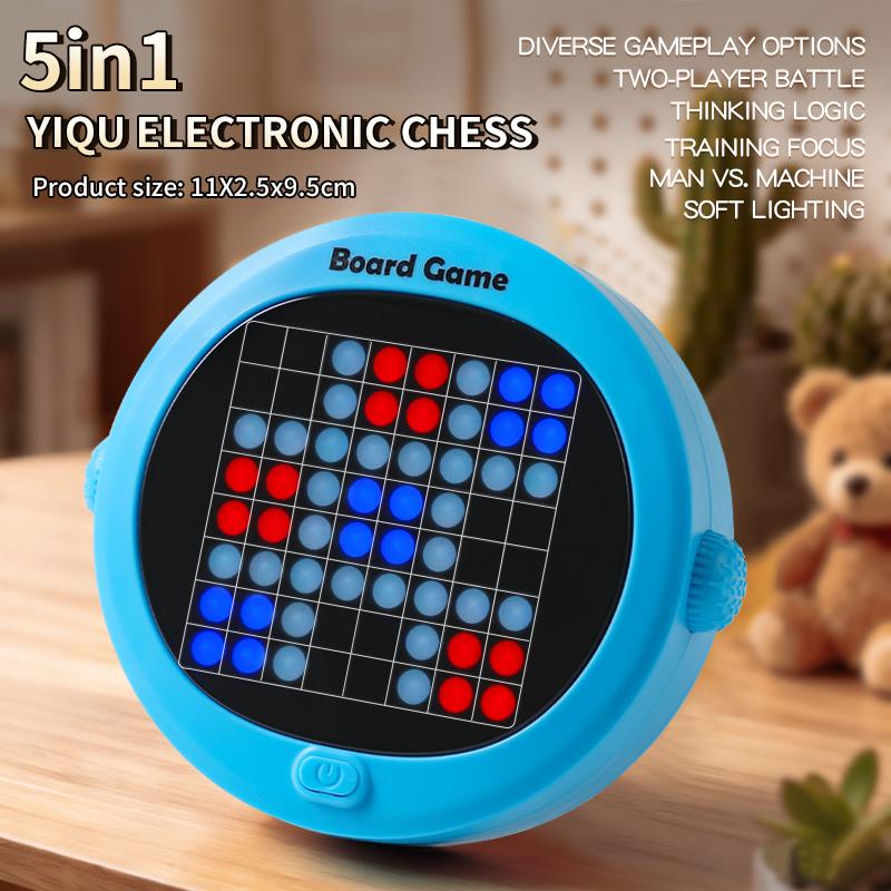 Electronic Reverse Gomoku Board Game - AI Human Machine & 2-Player Double Mode,Enhance Logical Thinking & Focus