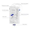 Dış Mekan Tek Kullanımlık Steril İdrar Torbası Pvc Saklama İdrar Drenaj Torbası Çapraz Vanalı Kateterli İdrar Toplama Torbaları