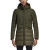 adidas Casaco de Penas Climawarm Quente Confortável Impermeável Casaco Feminino Verde CY8646