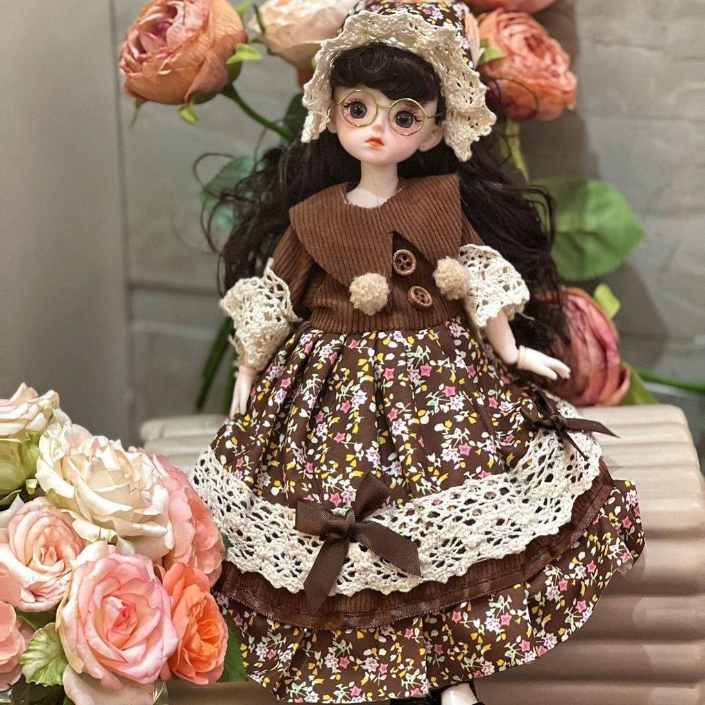 6-inch BJD Doll Princess Outfit Set - 30cm Fashion Doll Clothes for Girls