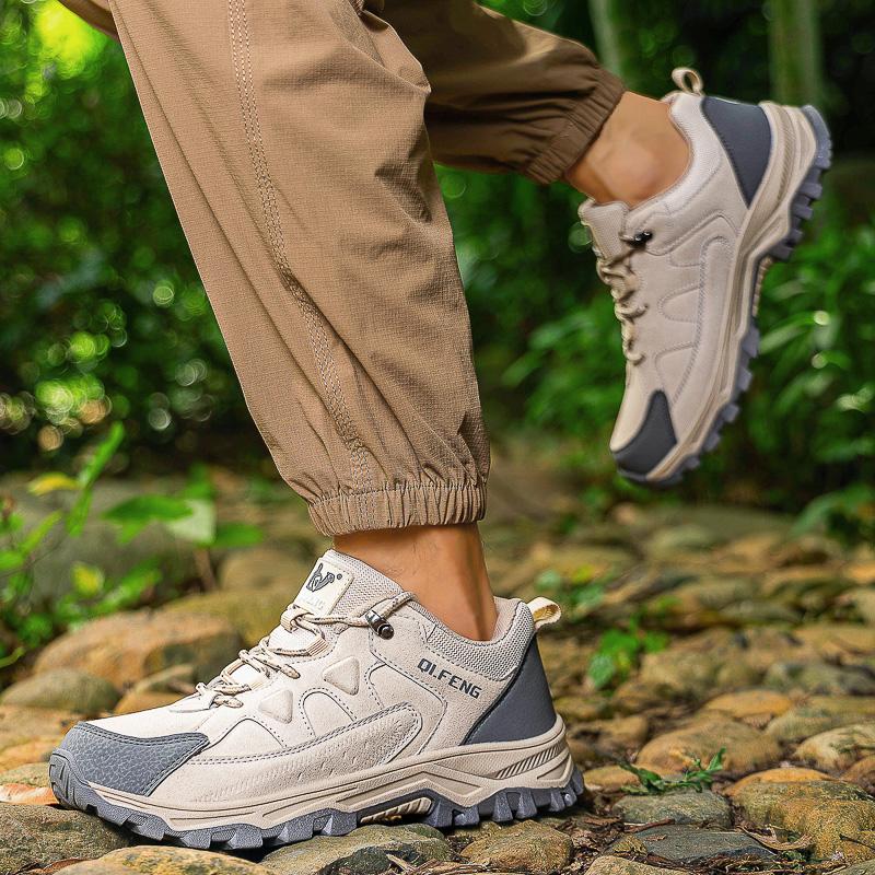 PLUS SIZE Men Women Adventure Sneakers Durable Grip Non-Slip Shoes Lace-Up Comfort Ideal for Outdoor Hiking Boots Men Footwear37-49