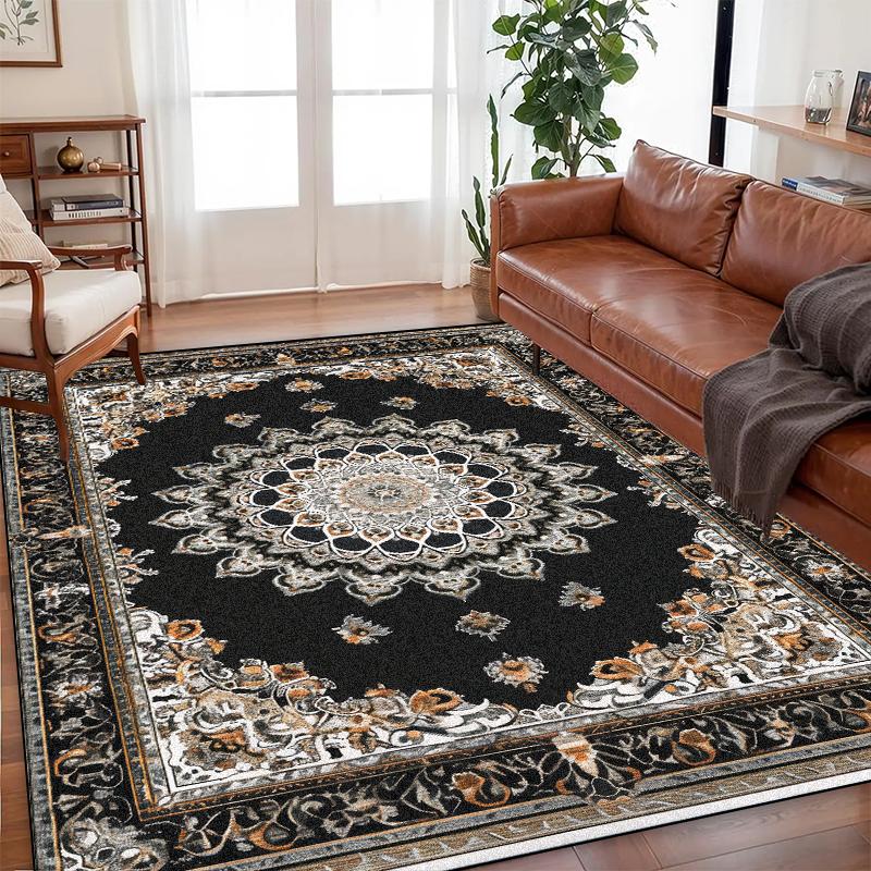 Vintage Persian Carpet for Living Room Decoration Luxury Carpets Large Area Bedroom Cloakroom Non-slip Rug Sofa Coffee Table Mat