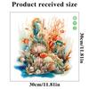 Toilet Seat Wall Sticker Underwater World Toilet Lid Seat Decals Strong Back Adhesive Decoration Tool for Hotels Schools Family