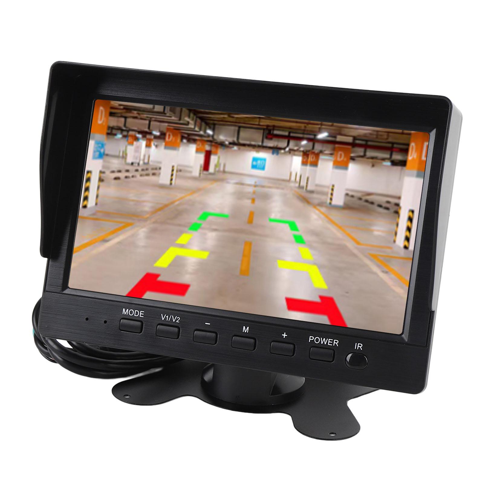 

Система резервной камеры с 7-дюймовым монитором, 5-метровым кабелем, 120-градусным широким обзором, передачей данных на большие расстояния по воде