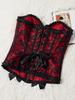 Elegante Corsetto Bustier Senza Spalline e Modellante Vita
