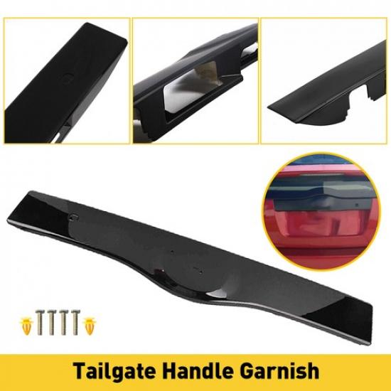 Exterior Tailgate For 2004-2009 Toyota Prius Liftgate Handle Garnish Trims Black
