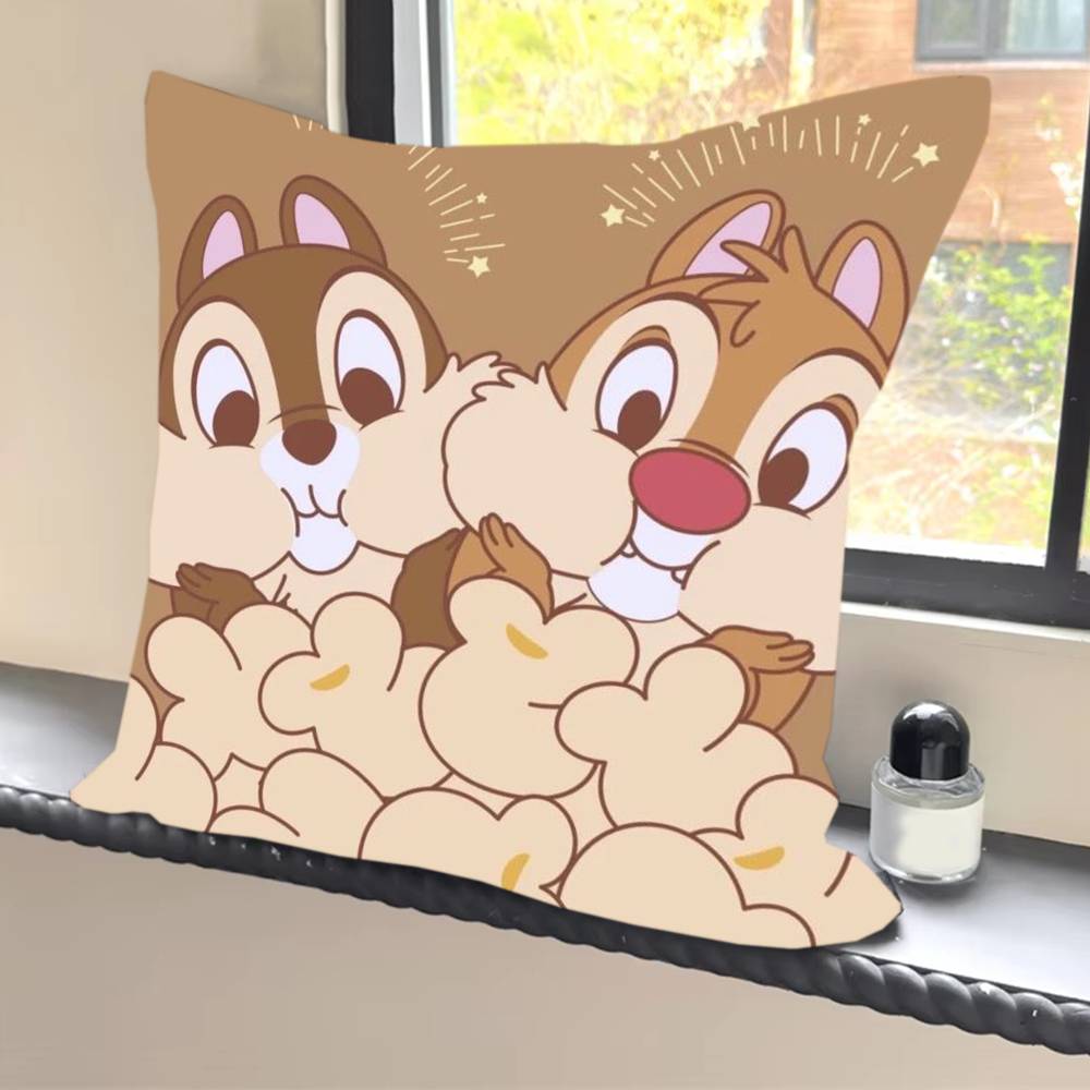 Pillowcases cushion covers living room sofas home decor gifts Cute C-hip And D-Dale  anime