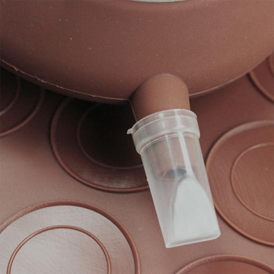 48 Löcher Matte Dekorieren Macaron Antihaft Silikon Backtopf Küchenform Set