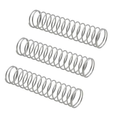 3PCS Silver Trumpet Valve Spring Metal Trumpet Piston Spring  Trumpet Maintenance