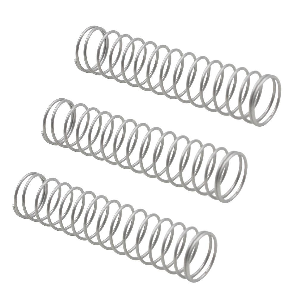 3PCS Silver Piston Valve Spring Metal Trumpet Piston Spring Trumpet Maintenance