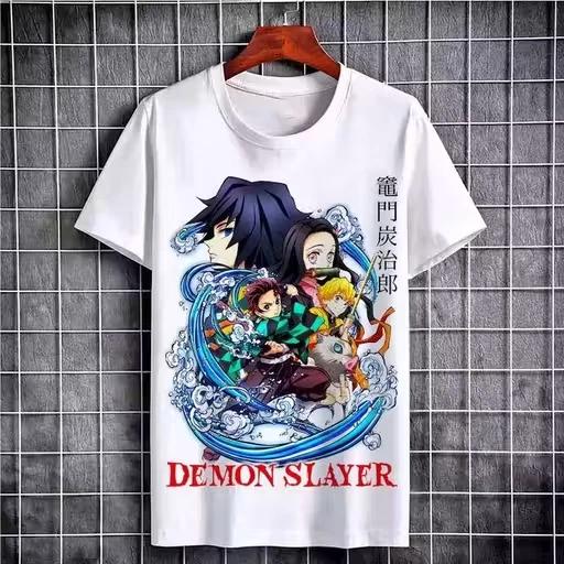 Anime Demon Slayer United Against Darkness White TShirt S