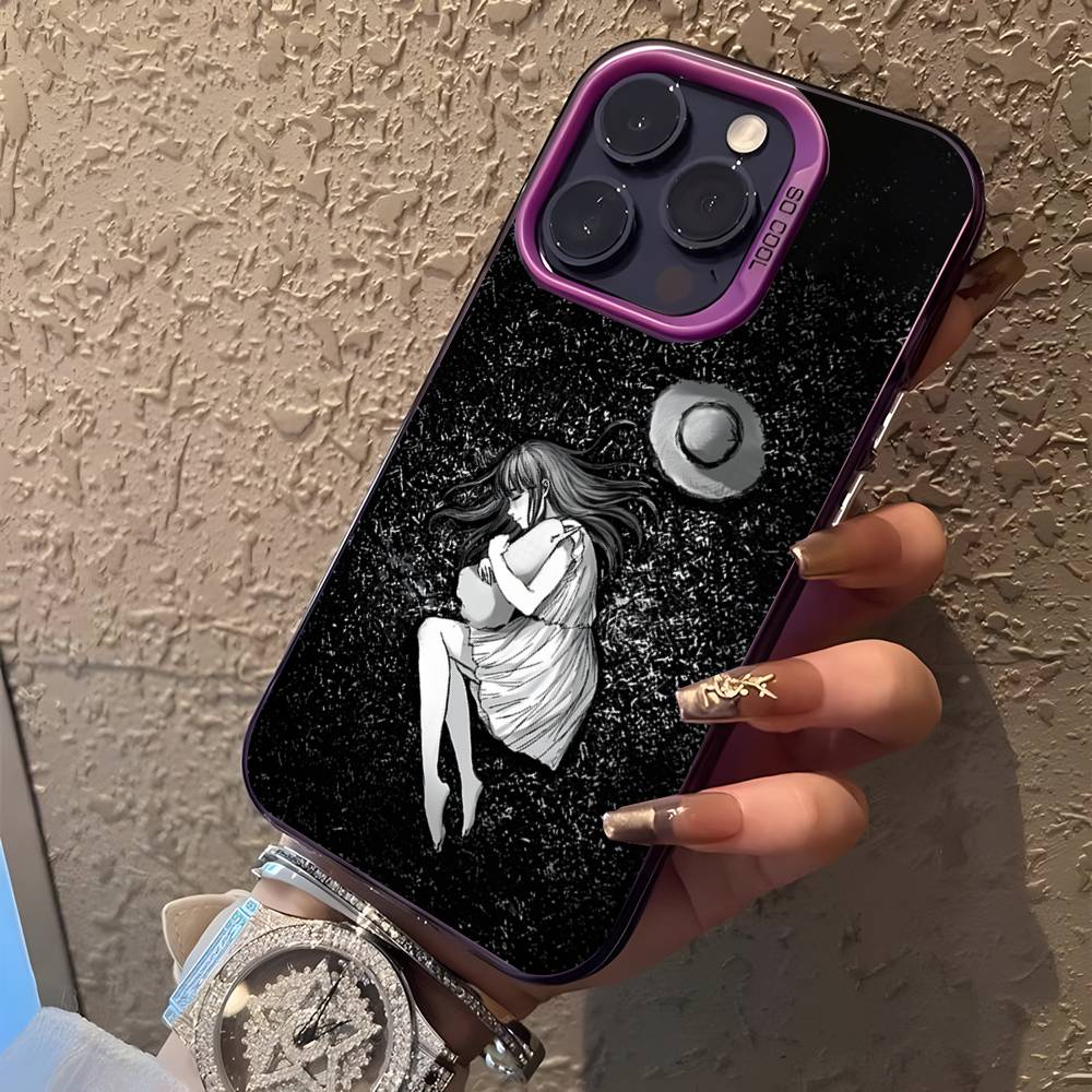 Goodnight Oyasumi Punpun Purple Matte Shockproof CoverPhone Case For iPhone 17,16,15,14,13,12,11,Pro,XS,Max,Plus,Mini,SE4,E