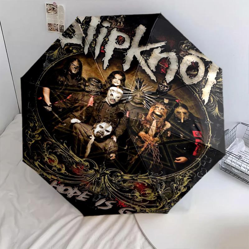 Slipknot: All Hope Gone Folding umbrella 8 paraphenoid bones durable Umbrella Sun umbrella Umbrella