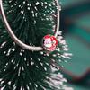 New Copper Plating Charming Apple Snowman Christmas Reindeer Pendant Fit Original Necklace Bracelets Diy Christmas Jewelry Gifts
