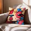 COOL SSprout DDandys WWorld   Pillow Case Pattern Printed Pillowcase For Living Room Sofa Cushion Cover