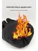 Windproof Ski Gloves for Men & Women, Thick Velvet, Touchscreen-Compatible, Warm 5-Finger Linings for Carving & Winter Sports