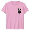 Puppy Dog In Pocket Animals Dogs Unisexs TShirt Unisexs Graphic Tee