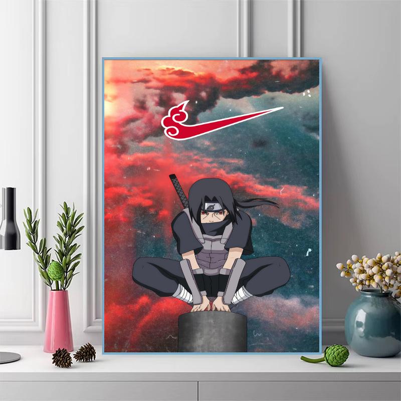 Naruto 100% Round Full Drill 5D DIY Diamond Painting Embroidery Cross Stitch Rhinestone Decor