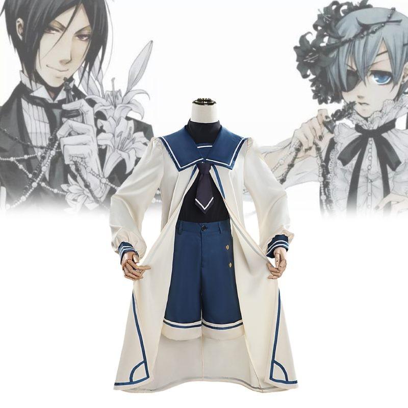 Theme Butler Black Anime Character Ciel Phantomhive Performing Cosplay Costume