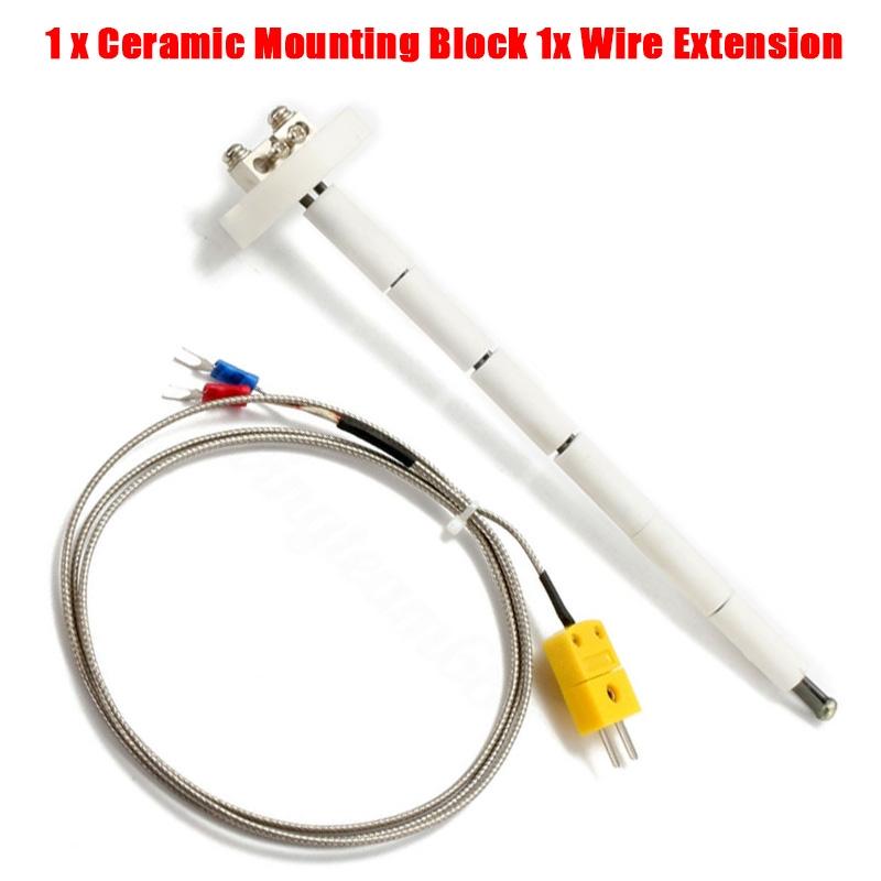 Block Thermocouple Ceramic Kiln Probe F/C 11G High K-Type
