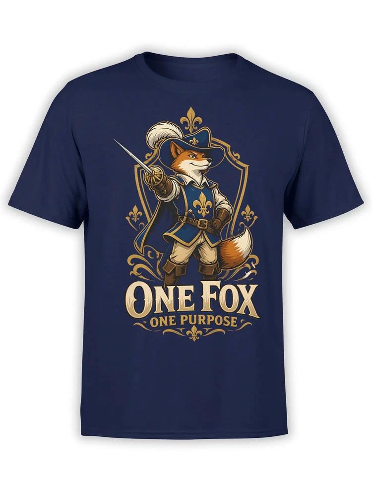 Musketeer Fox Tshirt Unisex S