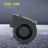 Ventola USB 75mm Raffreddamento Soffiatore Turbo Brushless Stampante 3D 5015 7515 7525 7530 Per Estrusore Raffreddatore CC Inverter di Potenza Pompa Aria PC CPU