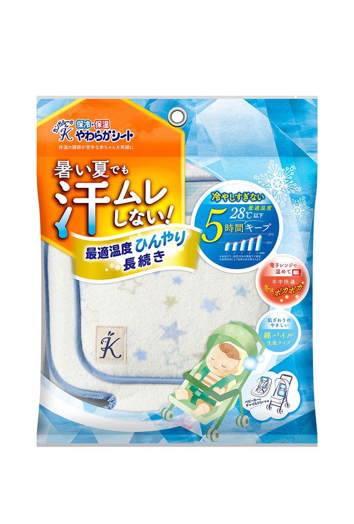 Tanpei Pharmaceutical Kangaroo Soft Heat and Cooling Sheet Keeps your baby comfortable during summer and winter For babies aged months and older they