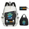3-teiliges Set Lustiger 67 Six Seven Print Rucksack für Schüler Kinder Leichter Rucksack Große Kapazität Schultaschen Reisetasche