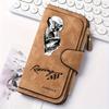 New Women's Long Wallet with Cute Wolf Pattern Multifunctional Portable Snap Coin Purse Perfect Birthday Gift for Female Friends Suitable for
