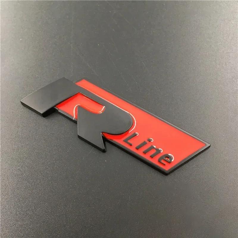 RUNTB1 Car Front Grill Trunk Auto Emblem Sticker Accessories For VW Scirocco Polo T5 Passat B6 Golf Tiguan Jetta CC Beetle GTI Touareg