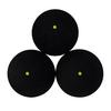 39MM Single Dot Squash Ball Professional Reaction Speed Training Practice High Bounce Blue Red Yellow Dot Sports Ball