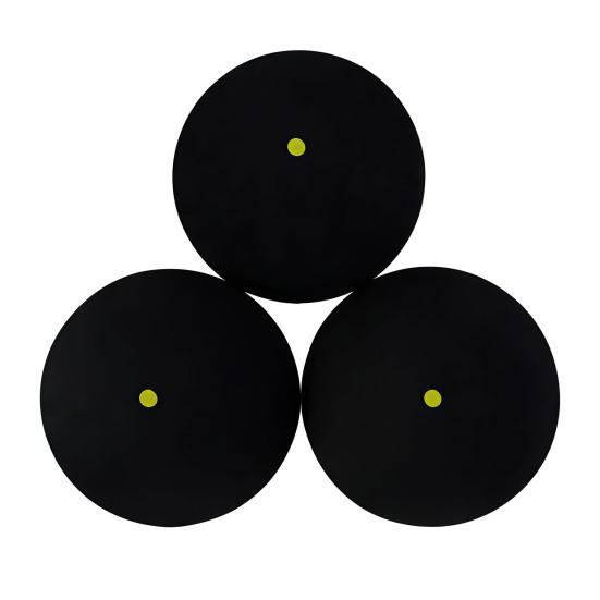 39MM Single Dot Squash Ball Professional Reaction Speed Training Practice High Bounce Blue Red Yellow Dot Sports Ball