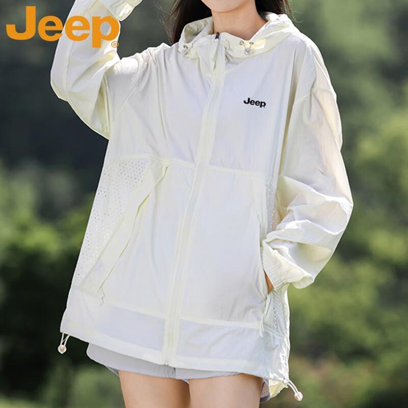 JEEP Men s UPF50+ Lightweight Ice Silk Sun Protection Jacket 2XL
