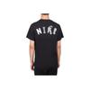 Nike Solid Color Front Print Vintage American Crew Neck Short Sleeve T-Shirt Men Tops Black FD0047-010