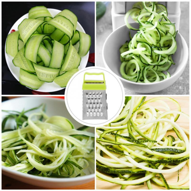 Tools For Grating Ginger Mini Box Plastic Slice 6pcs