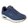 Skechers Uno Stand Comfortable Breathable Leather Shock Absorbing Durable Low Top Running Shoes Men sneakers 52458-NVY