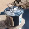 Smart Stainless Steel Pet Water Fountain with Light & Automatic Filtration for Cats