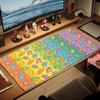 Cartoon Care Bear Color Mouse Pad Large Gaming Table Cushion Non-slip Laptop Tablet Big Mousepad XXL Mat Mini PC Playmat With Lock Edge