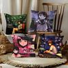 Anime S-Serial Experiments L-lain Pillow Case Square Pillow Bedroom Sofa Leisure Comfort Cushion Car Home Decoration