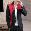 Frühling und Herbst Anzug Männlich Casual Koreanische Version Trend Schlank Hübscher Kleiner Anzug männer Persönlichkeit Mantel Studenten