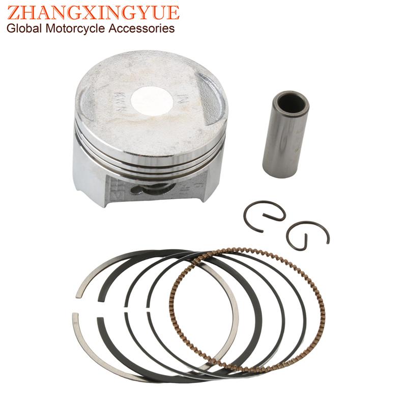 Vario125 PCX125 Click125 Lead125 Piston Kit For Honda Lead Ww Pcx Click Vario 125i Nss Forza 125 13101-KWN-902 52.4mm 13mm 4T
