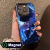 Yugioh Seto Kaiba Phone Case for iPhone 17 16 15 14 13 12 11 Air Pro Max Plus Colorful Silver MagSafe Cover