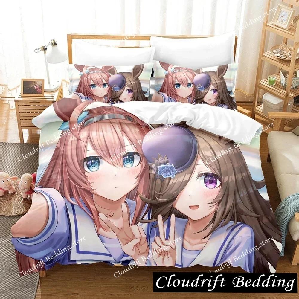 3D Pretty Derby Bedding Sets Duvet Cover Set With Pillowcase Twin Full Queen King Bedclothes Bed Linen026